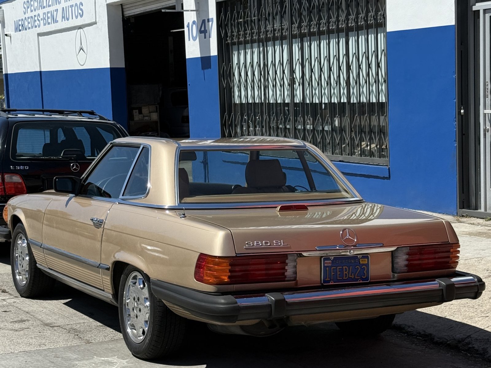 1982 Mercedes-Benz 380 SL in West Hollywood 3
