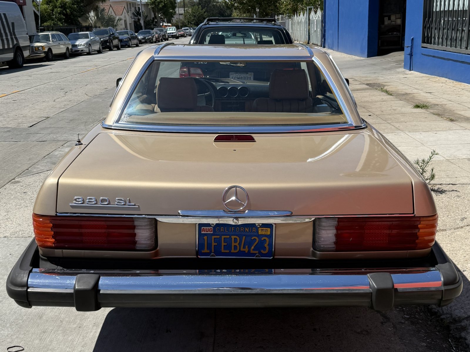 1982 Mercedes-Benz 380 SL in West Hollywood 5