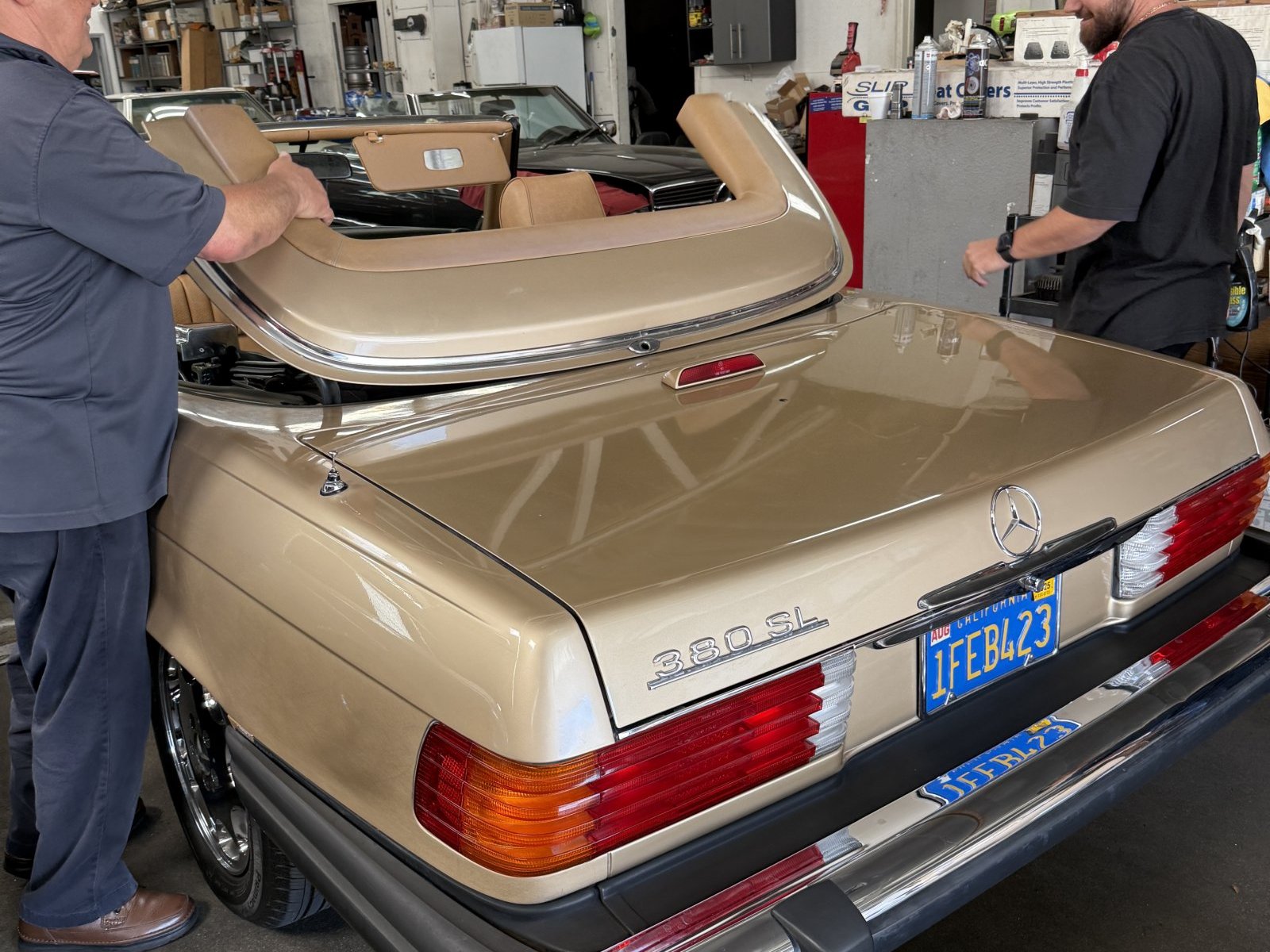 1982 Mercedes-Benz 380 SL in West Hollywood 7