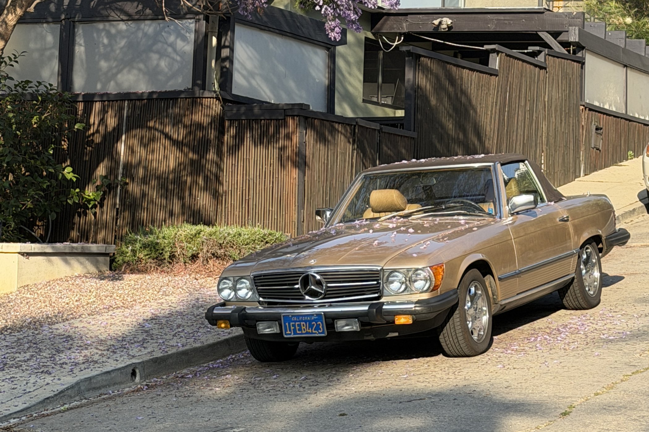 1982 Mercedes-Benz 380 SL in West Hollywood