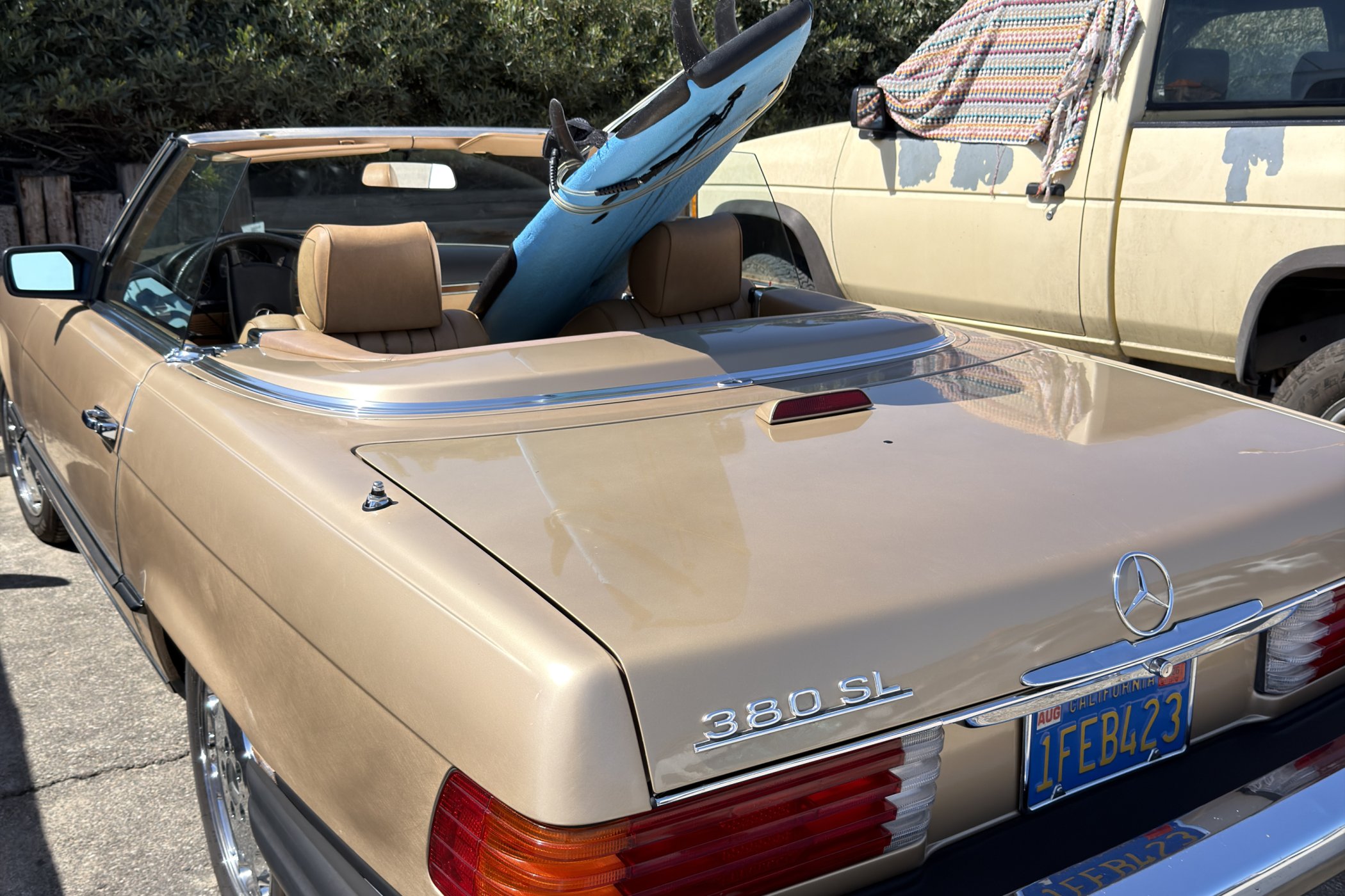 1982 Mercedes-Benz 380 SL in West Hollywood 16