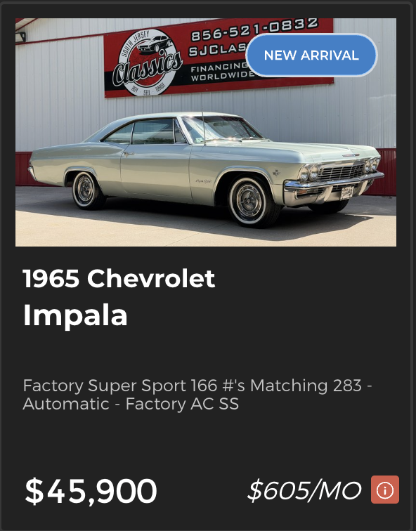 1965 Chevrolet Impala in Los Angeles