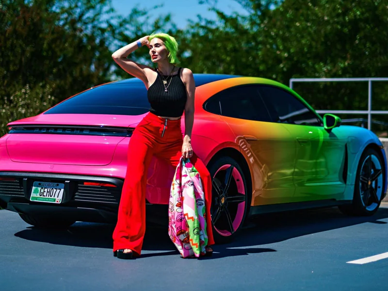 2023 Porsche Taycan Base 3