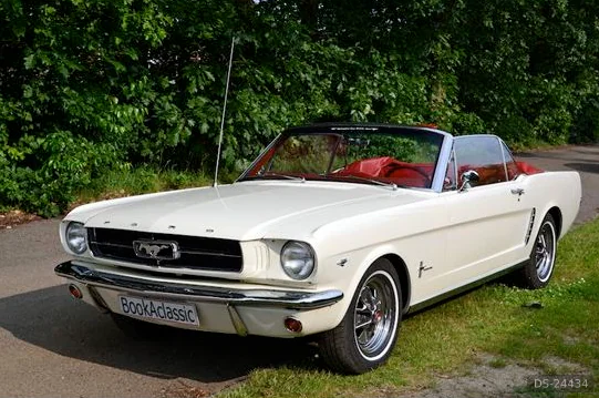 1964 Ford Mustang, V8, 5,0 l, 210 HK