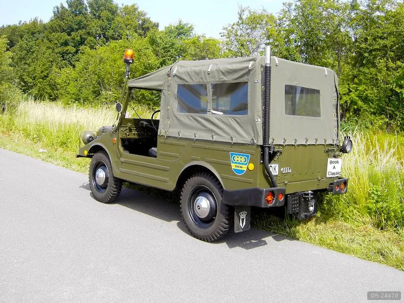 1965 Auto Union DKW Munga 8, 3cyl - 2 takt in Nørre Alslev 3