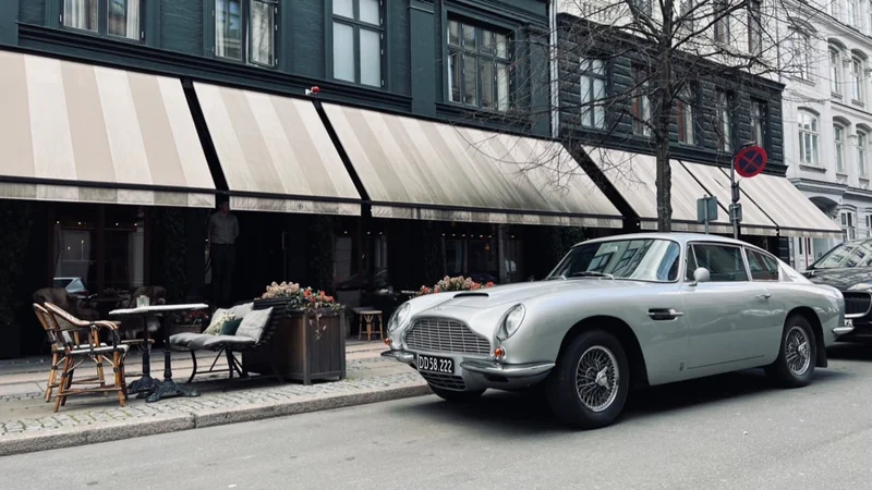 1969 Aston Martin DB6 Vantage, V6 - 325 hk in Klampenborg 6