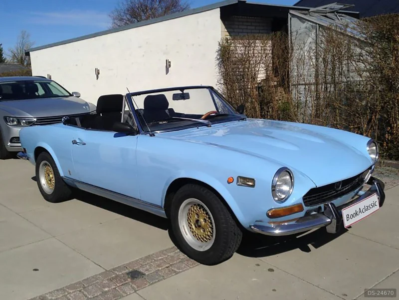1973 Fiat 124 Spider sport in Ølstykke 2