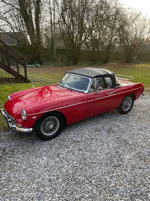 1970 MG B in Sønderjylland 2