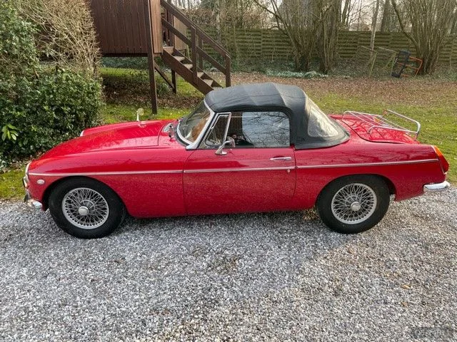 1970 MG B in Sønderjylland 3