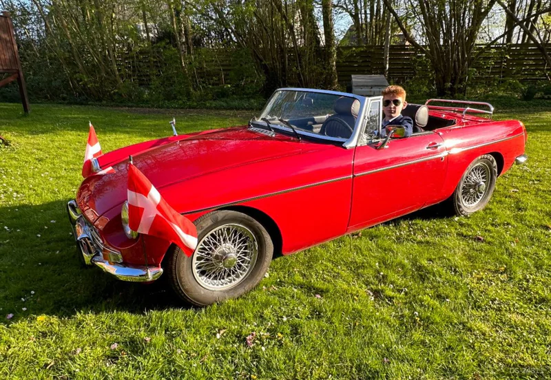 1970 MG B in Sønderjylland 7