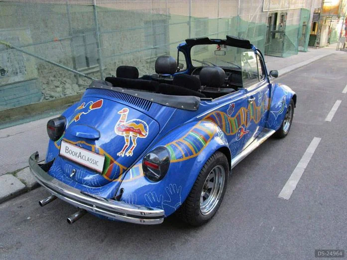 1977 Volkswagen Käfer Cabrio (blau)
