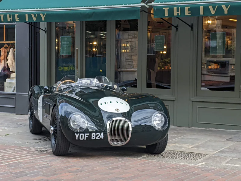 1952 Jaguar C-Type Recreation in London 7