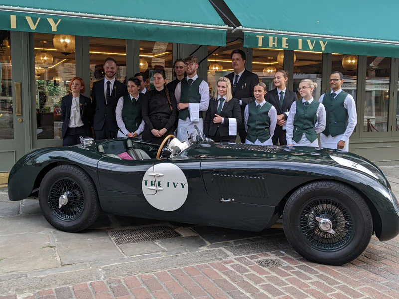 1952 Jaguar C-Type Recreation in London 8