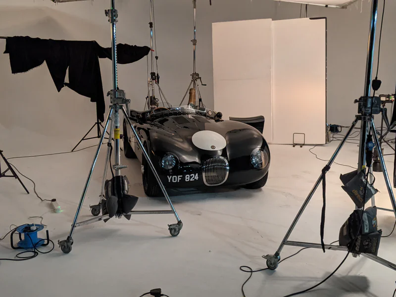 1952 Jaguar C-Type Recreation in London 12