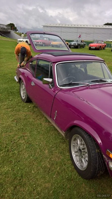1971 Triumph GT6 in North Ferriby 1