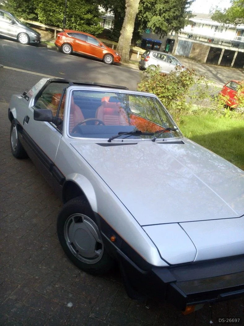 1985 Fiat Bertone X 1/9 VS in London 3