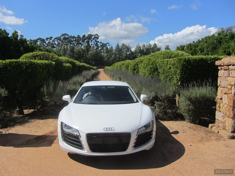 2008 Audi R8 in Kapstaden 2