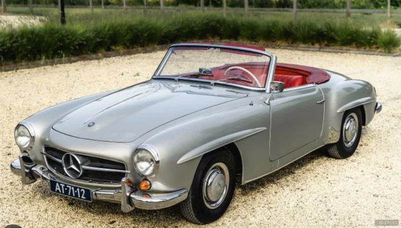 1961 Mercedes-Benz 190 Sl in roma 2