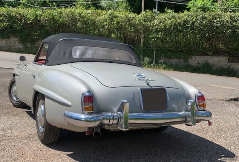 1961 Mercedes-Benz 190 Sl in roma 4