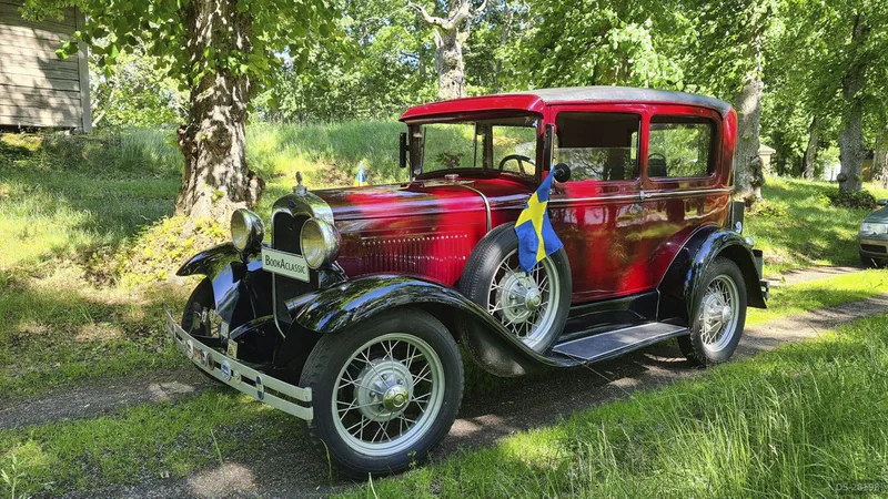 1930 Ford A in Nyköping 2