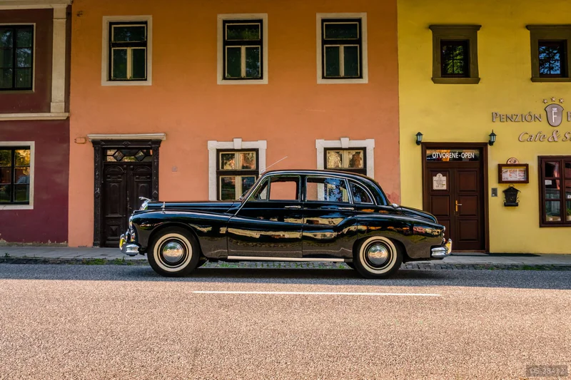 1958 Daimler One-o-four in Poprad 3