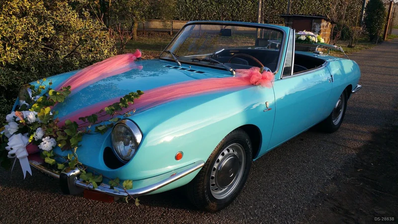 1965 Fiat 850 Spider Bertone in Viterbo 1