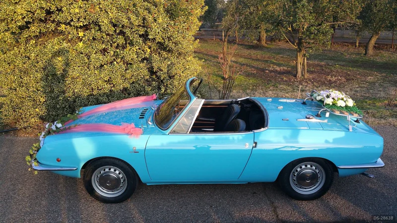1965 Fiat 850 Spider Bertone in Viterbo 2