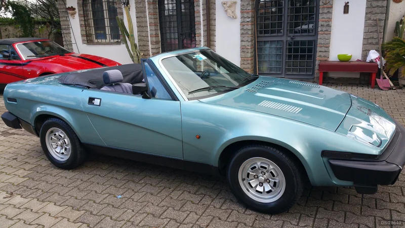 1980 Triumph Tr7 Spider Verde in Viterbo 1