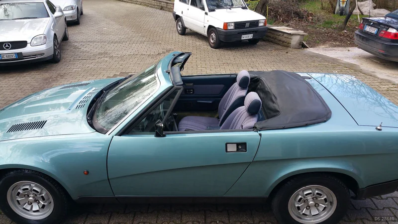 1980 Triumph Tr7 Spider Verde in Viterbo 2