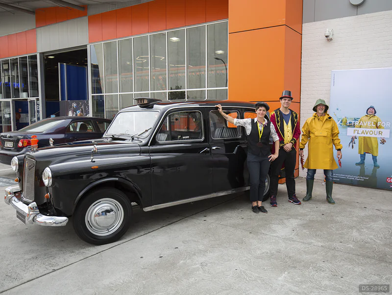 1970 Austin Fx4 London Taxi in Sydney 3