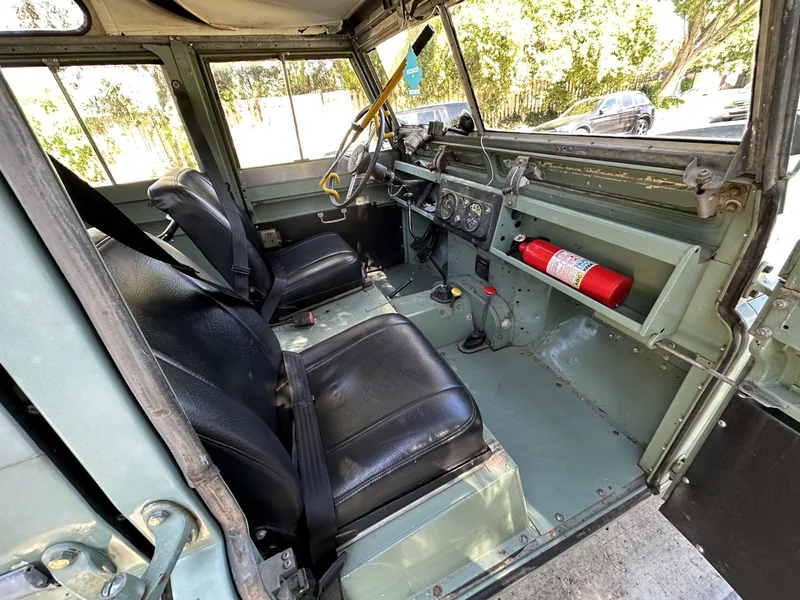 1966 Land Rover Series IIA 109 109” Station Wagon (4-door) 5