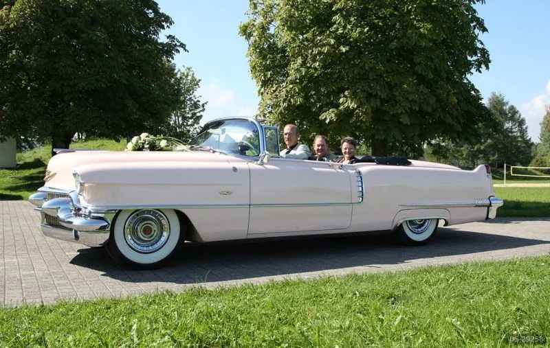 1956 Cadillac Pink Convertible