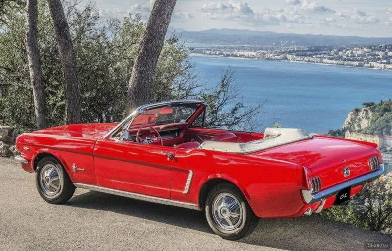 1965 Ford Mustang Cabriolet in Nice 2