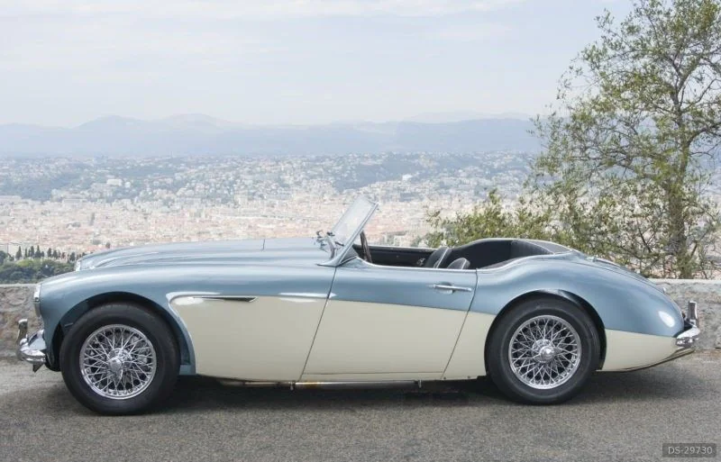 1956 Austin-Healey 3000 in Nice 2