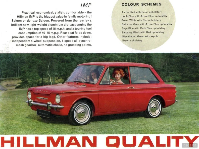 1967 Hillman Imp in Bonabal - Ventosa - Torres Vedras 7