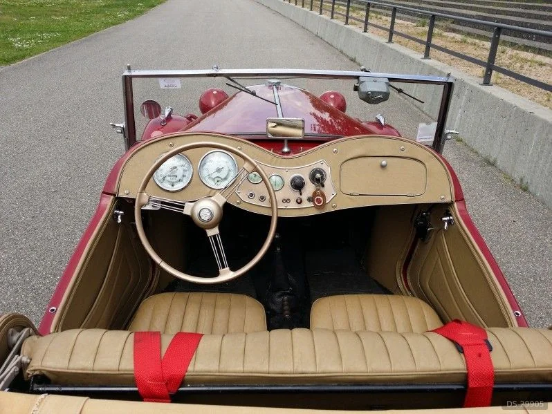1951 MG TD in Wintzenheim 6