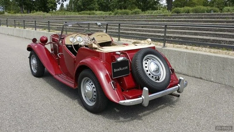 1951 MG TD in Wintzenheim 4