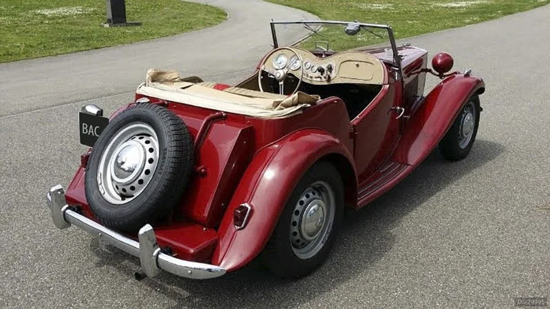 1951 MG TD in Wintzenheim 5