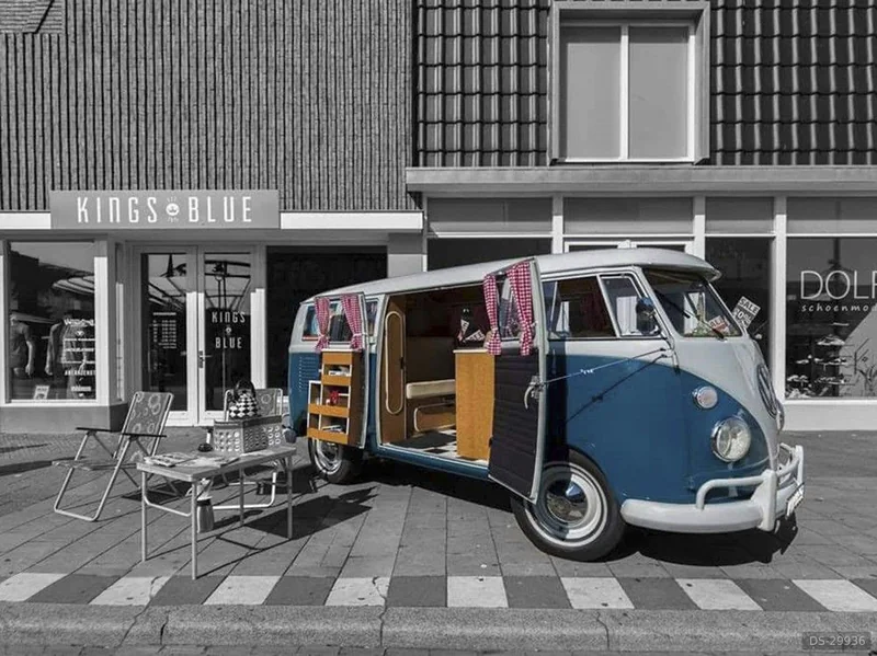 1967 Volkswagen T1 Spijlbus in Oosterstreek 9