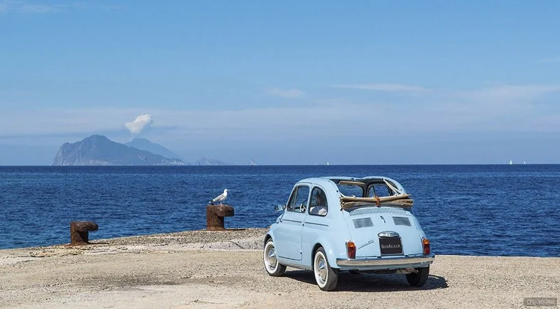 1964 Fiat 500d in Lipari 2