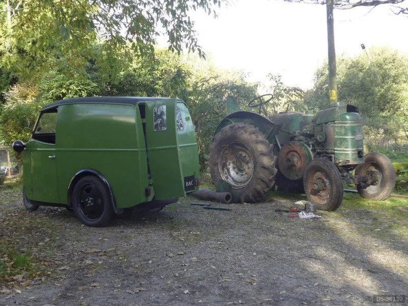 1936 Morris Handyvan in Camborne 2