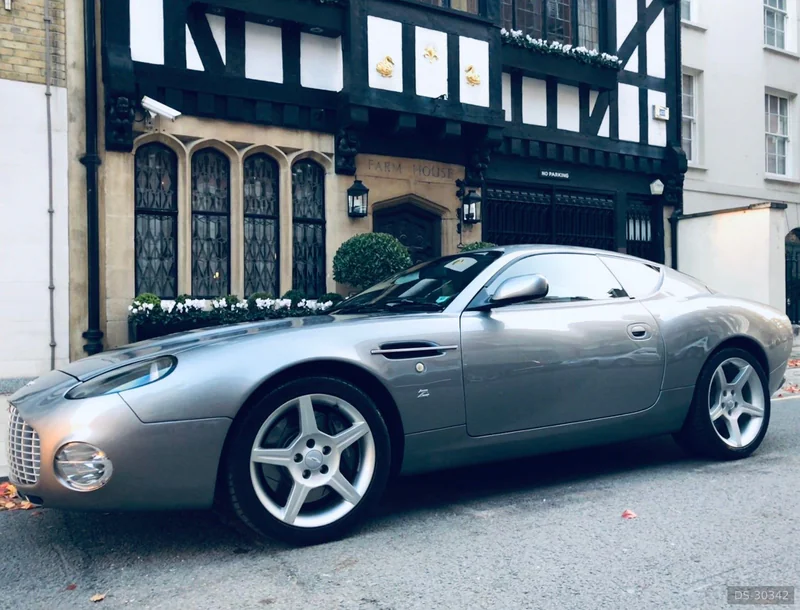 2003 Aston Martin DB-7 Zagato in London 8