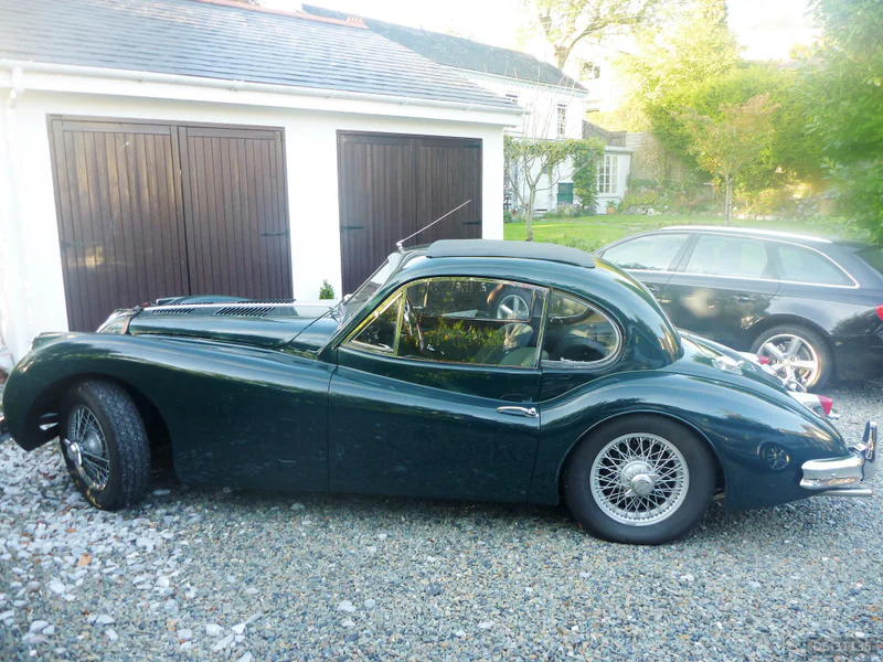 1957 Jaguar XK 140 in Tavistock 2