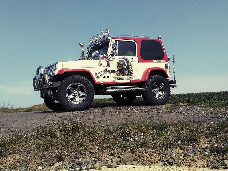 1990 Jeep Wrangler in Cesky Tesin 2