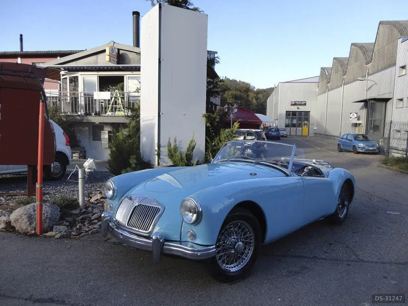 1958 MG MG A in Elgg