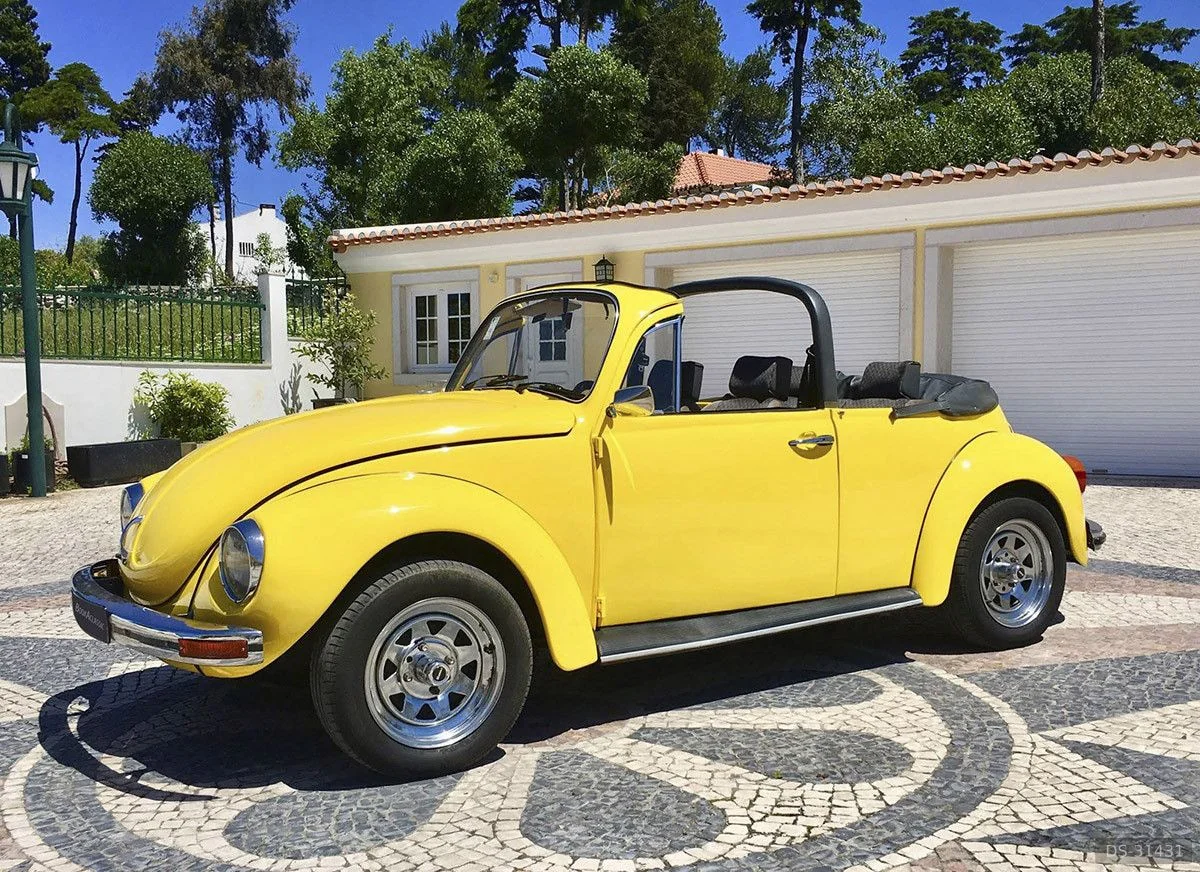 1972 Volkswagen Carocha Amarelo