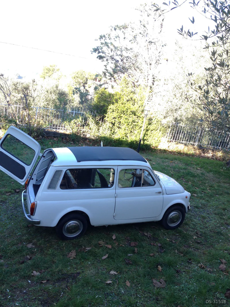 1972 Fiat 500 Giardiniera in Roma 2