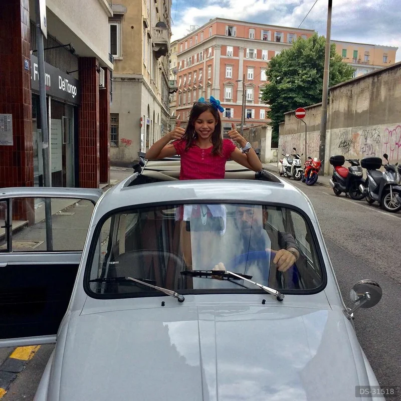 1972 Fiat 500 Giardiniera in Roma 8