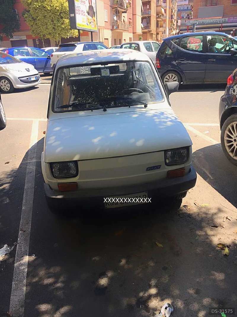 1987 Fiat 126 Fsm in Roma 2