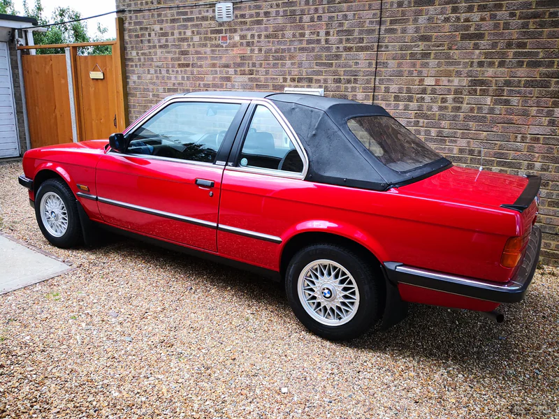 1986 BMW 320i Baur Convertible